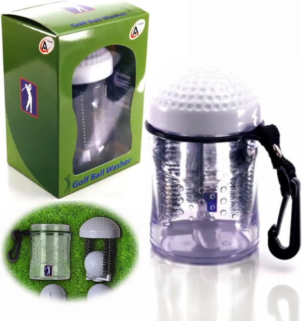 Golf Ball Washer Cleaner, Best Gift Idea for Golfer, Accessory for Men Women