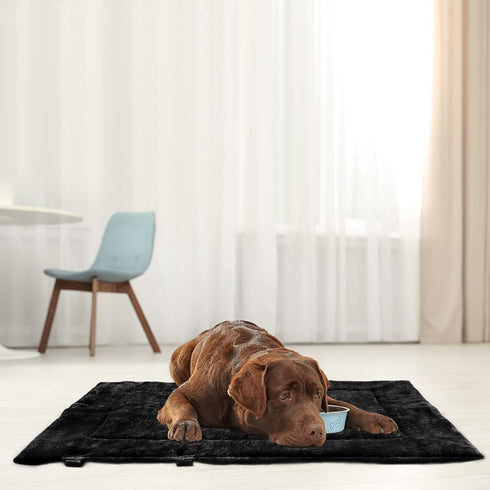 Reversible Waterproof Dog Bed Pad for Camping - Portable Car Seat Pet Cushion Mat for Small & Medium Dogs