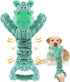 Plush Large Squeaky Dog Toys with Soft Fabric for Small, Medium, Large Pets - Tug of War Indoor Play Dog Toys