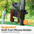 Mixsuper Liner Golf Cart Phone Mount Holder for Club Car/EZGO/Yamaha, Big Phones Thick Cases Friendly, Universal Phone