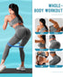 Resistance Bands for Working Out, 5 Levels of Natural Latex Exercise Bands for Home Fitness and Strength Training