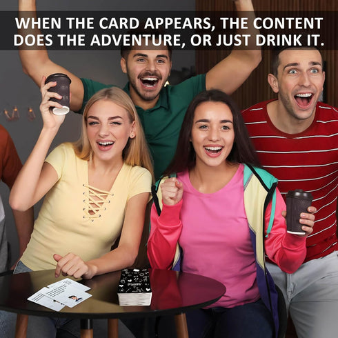 FZMIT 106 Drinking Card Games for Adults Party- Hilarious Challenges, Quizzes & Dares Cards for Adults | Perfect