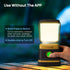 1000LM, 2700K-6500K 16 Dimmable Consciot Smart RGBTW Battery Powered LED Lantern with APP Control, Tunable White