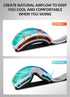 OTG Ski Goggles SGS Approved - Anti Fog Over Glasses Snow/Snowboard Sports Goggles for Men, Women & Youth - RevoBlue 8%