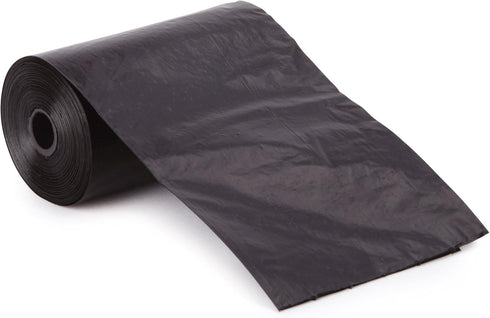 Pet Replacement Dog Waste Bags, 8-Pack of 20-Count Rolls, Durable, Leakproof Plastic Poop Bags, Black