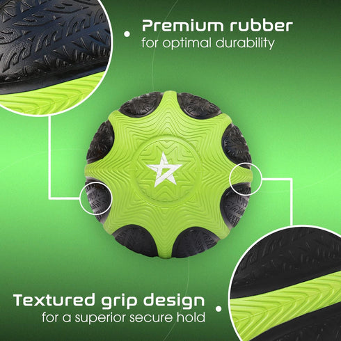 Yes4All 6/8/10/12LBS Medicine Ball with Dual Texture Grip, Weighted Medicine Ball for Workouts Exercise Balance