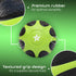 Yes4All 6/8/10/12LBS Medicine Ball with Dual Texture Grip, Weighted Medicine Ball for Workouts Exercise Balance