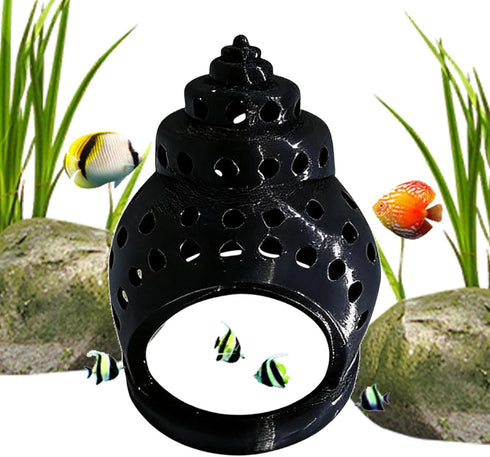 Generic Betta Bed Floating Decoration - Fish Tank Resting Spot | Betta Bed Shrimp Cave, Aquarium Floating Ornament