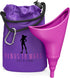 VENUS TO MARS Silicone Female Urination Device - Portable Female Urinal for Travel, Festivals, Camping - Reusable Pee