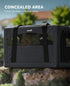 11lbs, Pecute Cat Carrier Stable, Pet Carrier with Hidden Anxiety Relief Partition & Stable Steel Frame, Safe Cat