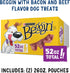 26 oz. Pouches,(Pack 4) Purina Beggin' Strips with Real Meat Dog Treats with Bacon and Beef Flavors