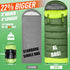 Sleeping Bags for Adults & Kids - Cold Weather & Warm XL Large 0 Degree Waterproof Sleeping Bag