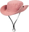 Womens Outdoor Bucket Hat, UV-Protection Foldable Sunhat for Beach Fishing Hiking