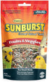 Higgins Sunburst Fruits & Veggies Gourmet Treats for Small Birds (2 Pack)
