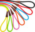 Rope Slip Lead Dog Leash | Heavy Duty 1/2” by 5ft Solid Colors | 7+ Climbing Nylon Round Training Leash for Medium Large