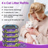 SOHBCLE 4-Pack Cat Litter Refill Bags| Cartridges Compatible with Genie Cat Litter Refills Standard,Plus and Style Pail