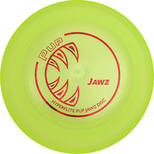 Hyperflite Pup Jawz Dog Flying Disc, 7 Inch, Puncture Resistant, Competition Approved