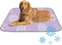imiBBWQu Cooling Dog Bed Easter Eggs Purple Dog Cooling Mats Washable Beach Pad