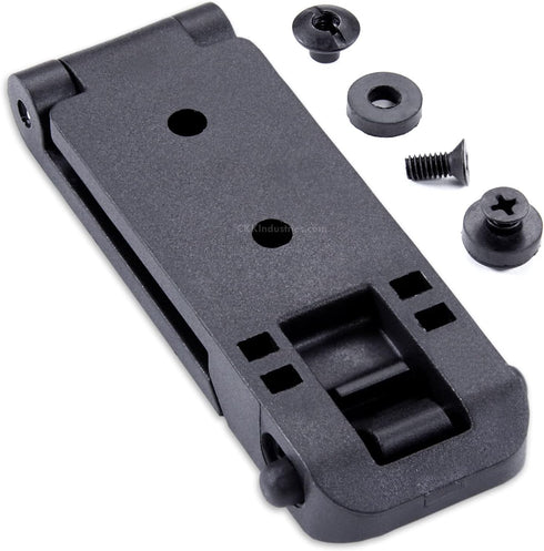 HolsterSmith Molle Compatible Locking Belt Clips w/Mounting Hardware – (1.50, 2.0, 3.0, & 5.0 Inch) – Molle Attachments for Knife Sheath, Gun Holster, Mag Pouch, Molle Vest & Gear