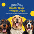 3 3 6 9 120ct Omega for Dogs, Salmon Fish Oil for Dogs Skin and Coat Chew with Omega (EPA+DHA), ZINC, BIOTIN