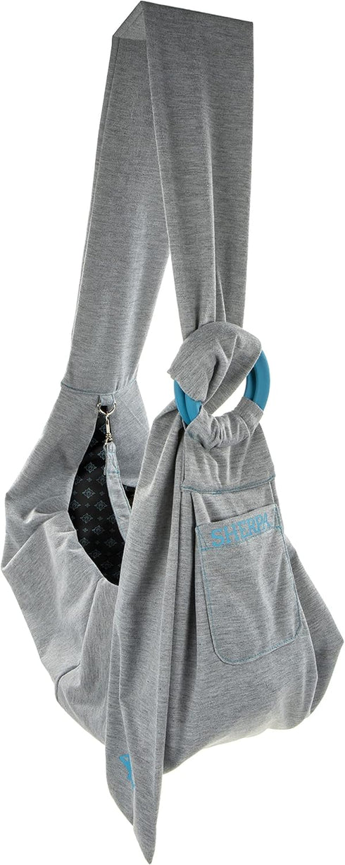Sherpa Sling Hands-Free Wearable Pet Carrier - Gray, One Size