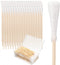 200 Pieces Long Ear Swab Buds for Dog with Wooden Handle, 6 Inches for Pet Care