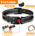 No Pull Dog Harness, Collar & Leash Set with Dog Seat Belt, Collapsible Bowls & Poop Bag Dispenser for Small to Large