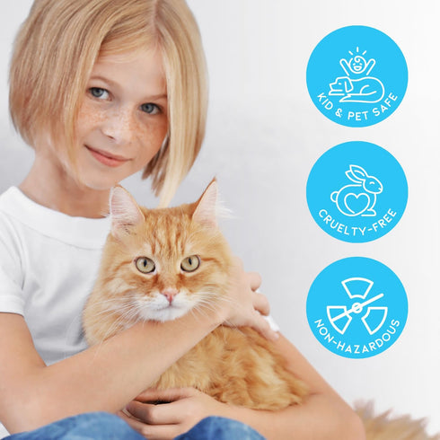 Cat Deodorizer Jar, 16 Oz, Fresh Scent, Odor Eliminator for Litter Box