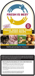 Fresh Is Best Freeze Dried Raw Dog Food - Chicken, 16 Ounces