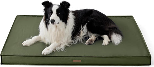 Lesure Outdoor Waterproof Dog Beds for Large Dogs, Washable with Oxford Fabric Surface, Orthopedic Foam Pet Bed,