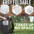 WMXWAN 6 Pack 1.3 (5L) With Spigot & Top Fill Cap, Gal Collapsible Water Containers, Dual Opening BPA Free PE Water