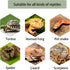 kathson Turtle Basking Platform, Baby Tortoise Climbing Ramp for Reptiles, Dock Resting Terrace Stone (Medium Size: