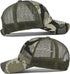 YOLAI Camouflage Print Baseball Caps Mesh Breathable Trucker Sun Hats Sunscreen Adjustable Visors Cap for Women Men