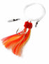 20 Packs 5/0 of Fishing Hooks with Shrimp Flying Rig - Red/Yellow