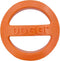 Van Ness Pets Doggi Catch and Carry Flying Disc - Small, Orange Floating Dog Toy