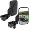 Golf Cart Mirrors, Universal Rear View for 0.7"-1.35" Square Rail, 360° Rotation, No Drilling