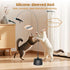 Catpick joy 360 8cm Interactive Cat Toys for Indoor Cats: Upgraded Automatic Spin Flying Bird Feather Wand