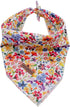 Unique Style Paws Dog Bandanas, 1PC Washable Cotton Triangle Scarfs for Small Medium Large Dogs and Cats