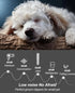 Small Dog Electric Clippers for Grooming - 4 in 1 Cordless Low Noise Paw Trimmer Nail Grinder Shaver for Small Pets