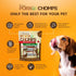 6 Inch 8 Count, 1 Pack, Pork Chomps Baked Pork Skin Dog Chews, Knots, Bacon Flavor - Long-Lasting Treats for Dogs