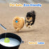 Dog Squeaky Toys, Latex Squeaky Balls for Small Puppy Chewing, Soft Fun Emoji Balls (6 PCS)