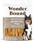 Chicken Wrapped Medium Sticks, Peanut Butter Flavor - 8 Count by Amazon Brand - Wonder Bound
