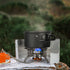Odoland 6800W Windproof Camp Stove, Camping Gas Stove with Windscreen, Piezo Ignition, Carry Case for Outdoor