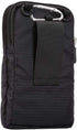 Small Crossbody Cell Phone Bag - Black Phone Waist Bag, 6.5" Travel Shoulder Messenger Holster with Strap