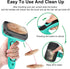 Dogs Self Cleaning Slicker Brush for Shedding & Grooming - Removes Loose Fur for Cats and Dogs with Sensitive Skin