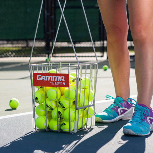 Gamma 325, 50, 75, 90, Sports BallHopper, Brute Hoppette Hi Rise & Pro Tennis Ball Hoppers & Carts, Easy Pick Up