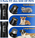 Dog Nail Grinder, 2-Speed with LED Light, Quiet Low-Vibration Nail Trimmers for Large, Medium, Small Dogs & Cats