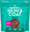 DOGSWELL Jerky Treats for Dogs, Skin and Coat Salmon Recipe, 18 oz.