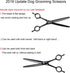 Dream Reach Professional 7.0'' Dog Grooming Scissors, Chunker Scissors for Pet Hair Trimming