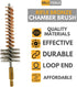 10-Pack 7.62mm/.308Cal McJ Tools Cleaning Bronze Chamber Brush - Bristle Bronze Premium Gun Cleaning Brushes